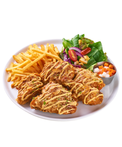 Gà Giòn Xốt Bơ Tỏi - 5 miếng